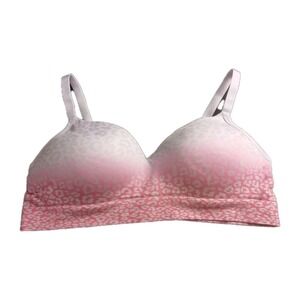 No Boundaries Bra No Under Wire Pink And Purple Lighty Padded XXXL #501C